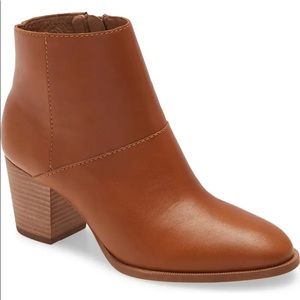 Madewell Brown Ankle Boots